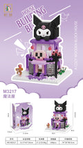 Kuromi Dream Building Bricks House