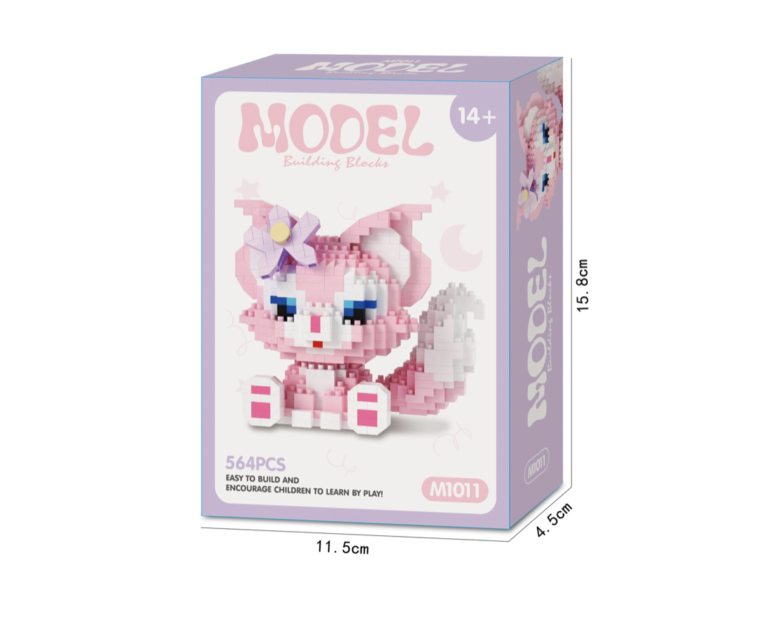 StellaLou Kawaii Micro Building Blocks Set – 564 Pieces