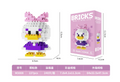 Daisy Duck Micro Building Blocks Set – 137 Pieces