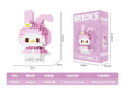 My Melody Micro Building Blocks Set – 145 Pieces
