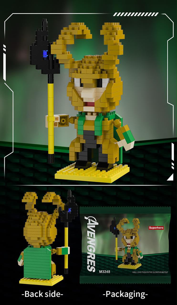 Loki Micro Building Blocks Set