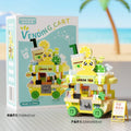 Lemon Tea Vending Cart Micro Blocks – Refreshing Summer Scene DIY